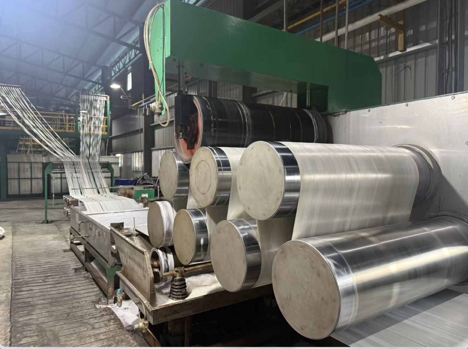 Fiber production line