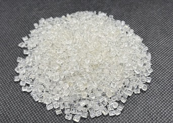 Transparent rPET pellets